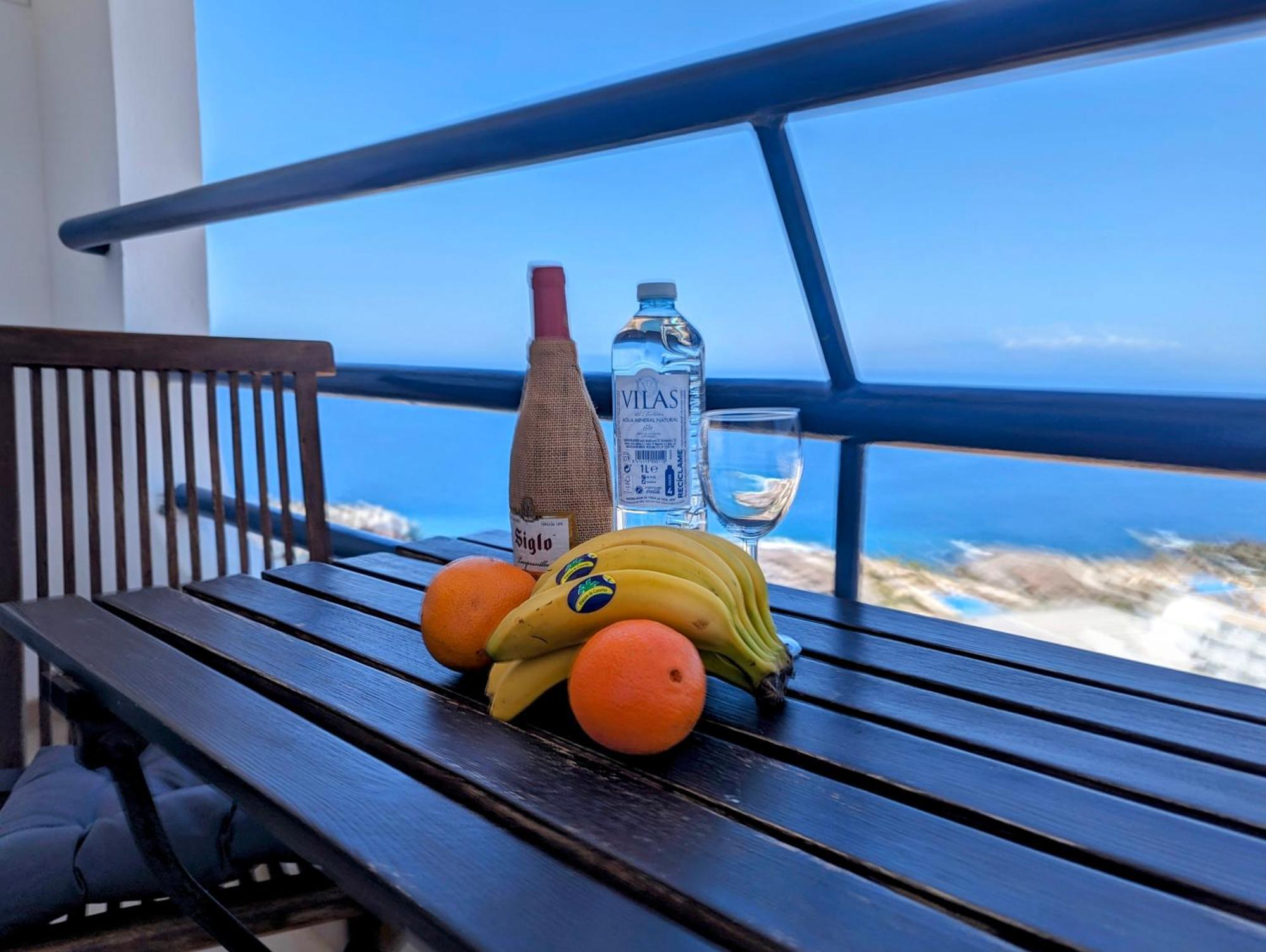 Studio Playa Paraiso Tenerife - Ocean View And Internet Wifi Optical Fiber - For Rent Exteriör bild
